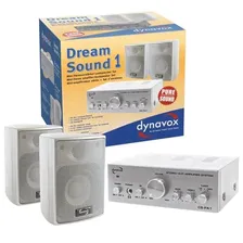 Hi-fi усилитель Dynavox Dream Sound Set I (Hifi Verstärker 100 Watt) silber
