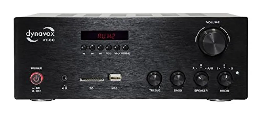 Hi-fi усилитель Dynavox Stereo Kompakt-Verstärker VT-80 schwarz
