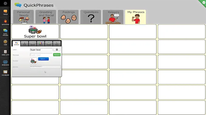 Compass Voice Recording to a Button