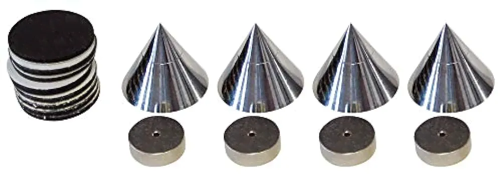 Встраиваемые сабвуферы Dynavox Sub-Watt-Absorber 4er Set Chrom-0