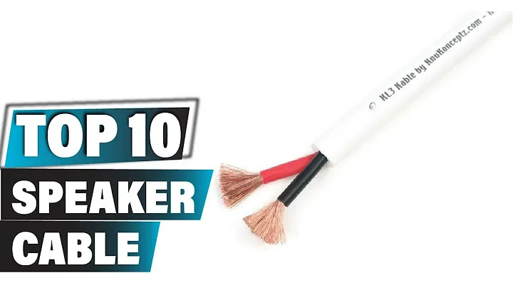 Best Speaker Cable In 2024 - Top 9 New Speaker Cables Review