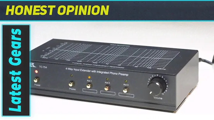 Unveiling the TCC TC-754 Black RIAA Phono Preamp Combo – A Comprehensive Review