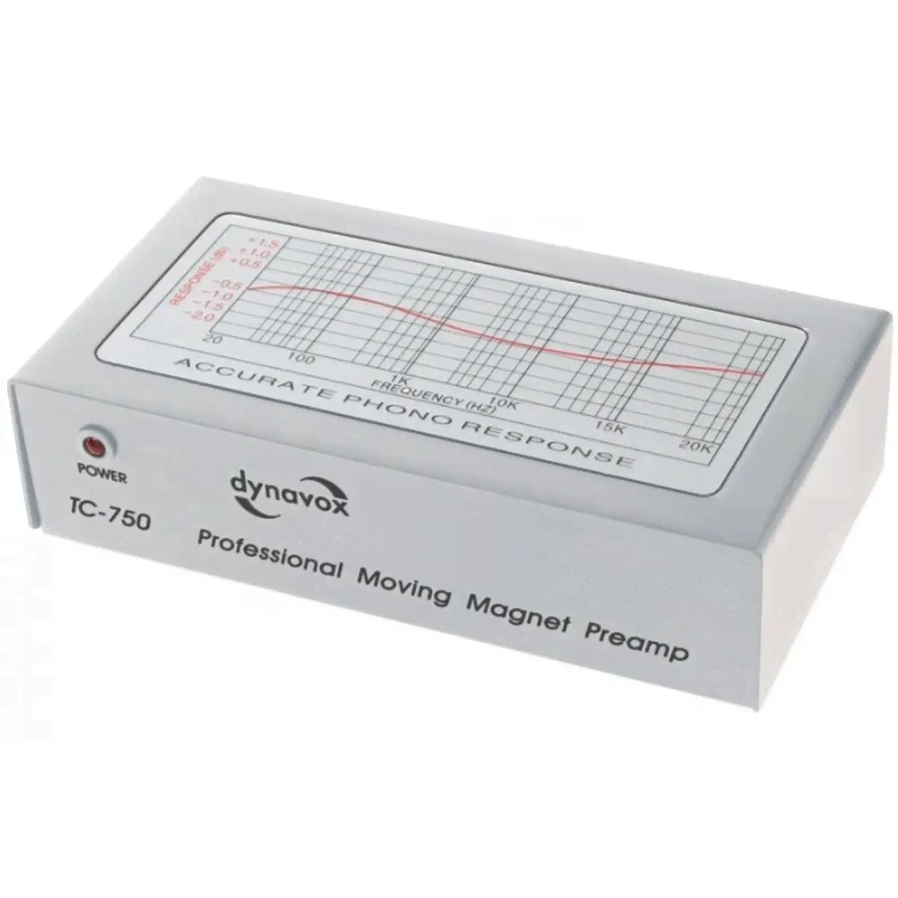 Фонокорректор MM DYNAVOX TC-750 Silver (206009)-0