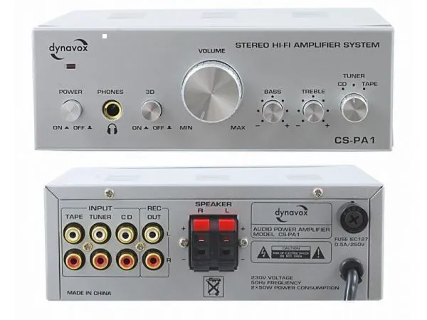 Интегрированные усилители Dynavox CS-PA1 MK silver